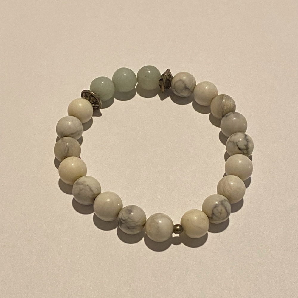 Magnesite Bracelet - emotional balance